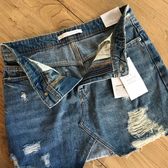 ZARA TRF jean skirt - Picture 2 of 5